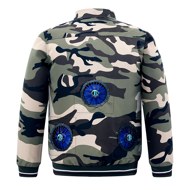 带风扇降温夏季空调服男士工作服 夺酷工装制服