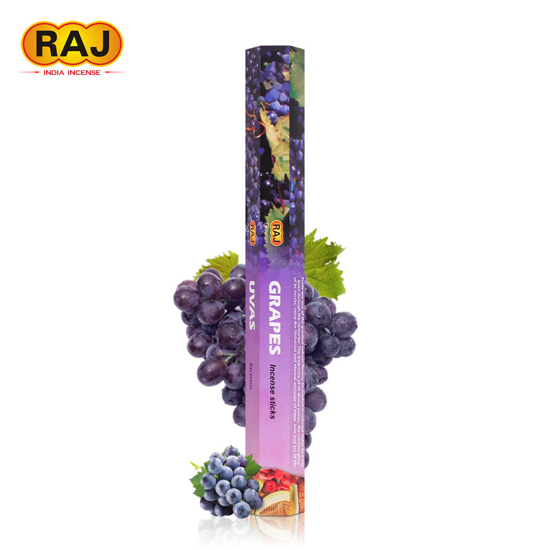 RAJ印度香 葡萄Grapes 正品印度原装进口手工香薰熏香线香024 - 图0