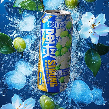 RIO锐澳预调鸡尾酒强爽8度4口味500ml*8罐[71元优惠券]-寻折猪