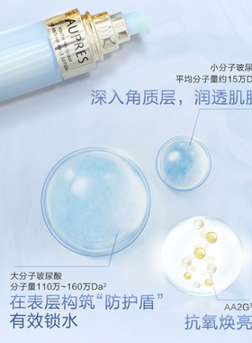 欧珀莱臻粹玻尿酸淡纹水乳