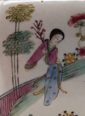 仿古手绘可定制陶瓷diy一买顺心