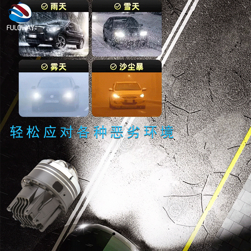 适用本田思域飞度凌派哥竞瑞CRV皓影冠道雾灯改装LED激光双光透镜,淘宝优惠券,粉丝福利购,淘宝优惠卷