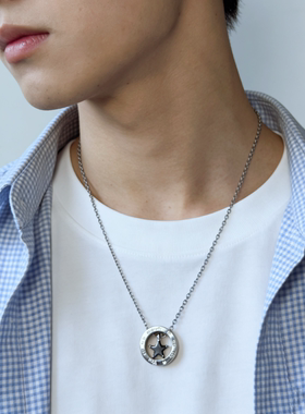 星星项链男小众韩潮配饰ins