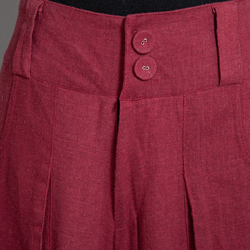 qslz /清水灵籽秋装新款肥腿长裤子 清水灵籽休闲裤