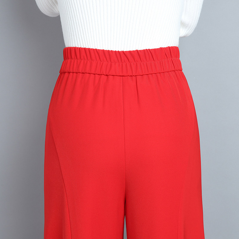 qslz /清水灵籽阔腿裤女休闲裤子 清水灵籽休闲裤