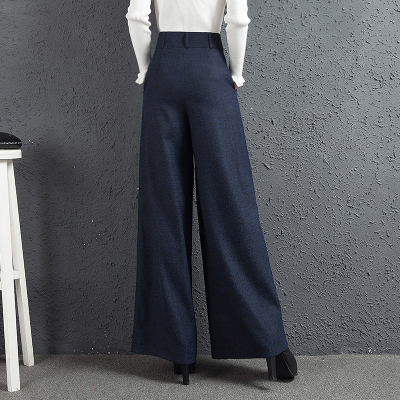 qslz /清水灵籽秋装新款显瘦长裤子 清水灵籽休闲裤