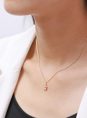 bm项链合金代购小蛇女带钻