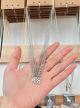 bm项链镂空星星正品代购