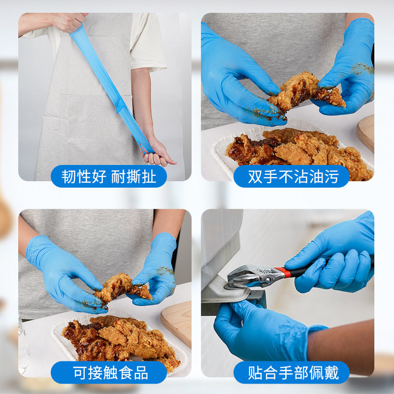 洗头工专用手套工作洗发发廊女士手指头工具防水护手美发店露指