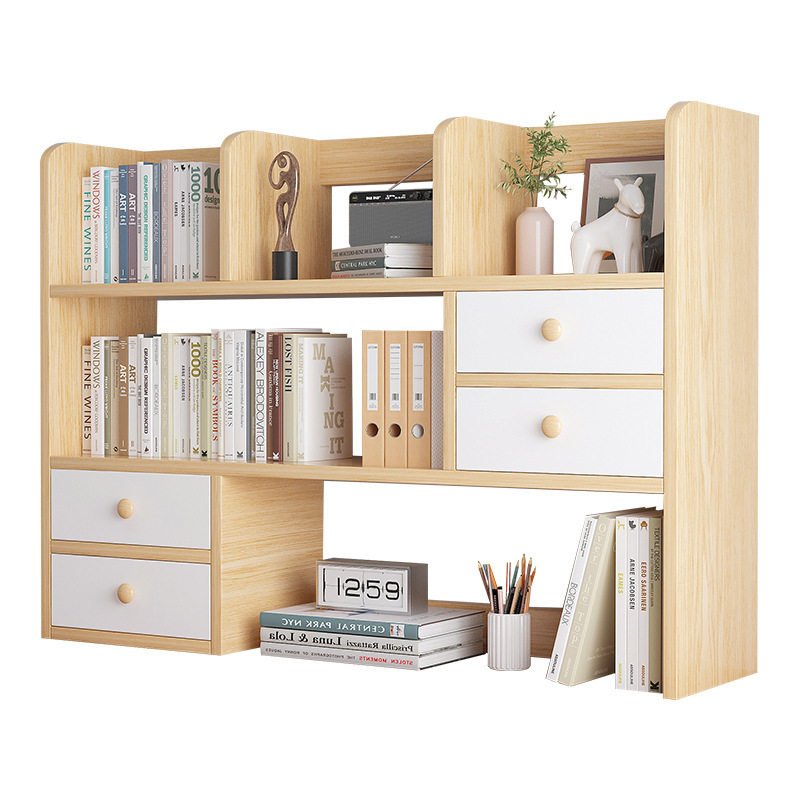 书桌收纳置物架办公室书桌可移动简易书架书架桌上学生桌创意书架,淘宝优惠券,粉丝福利购,淘宝优惠卷