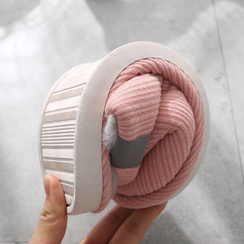 瑞黎雅•女士居家棉拖鞋秋冬季家用防滑室内家居厚底加厚毛绒保暖,淘宝优惠券,粉丝福利购,淘宝优惠卷