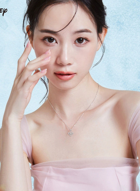 迪士尼跳动的心项链韩版时尚锁骨