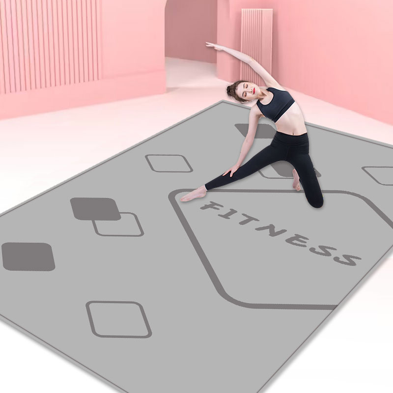 专业瑜伽健身垫家用瑜伽垫防滑减震静音加厚防滑运动瑜珈垫健身垫 - 图0