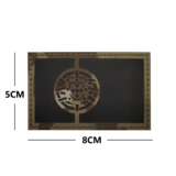 Светоотражающая нарукавная повязка на липучке, рюкзак, значок, с вышивкой