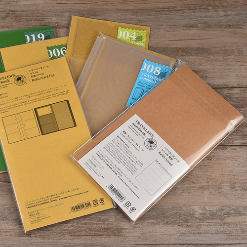 日本midori traveler's notebook旅行者TN笔记本日记本标准版内芯 - 图3