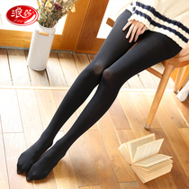 Surfsa Lioness pantyhose female spring fall in thick silk stockings light leg velvet anti-seduces butchery stockings underfoot socks with thin underfoot