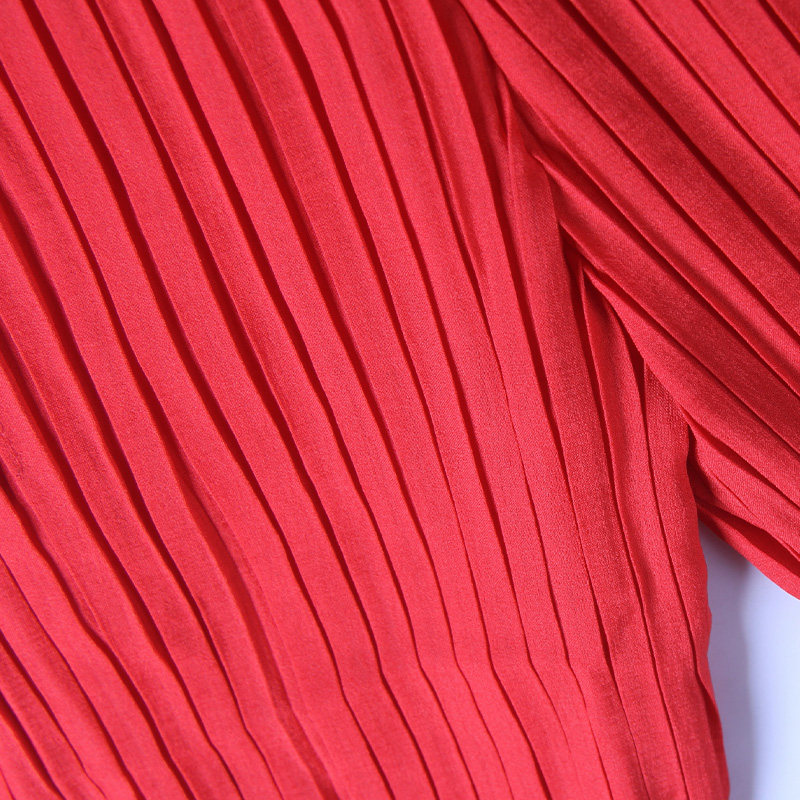 janetwear者三宅褶皱一生九分裤 janetwear休闲裤