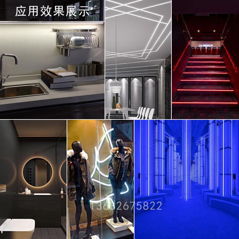 cob灯条led柔性软灯带家装客厅吊顶橱柜汽车用柔光灯高亮12/24V,淘宝优惠券,粉丝福利购,淘宝优惠卷