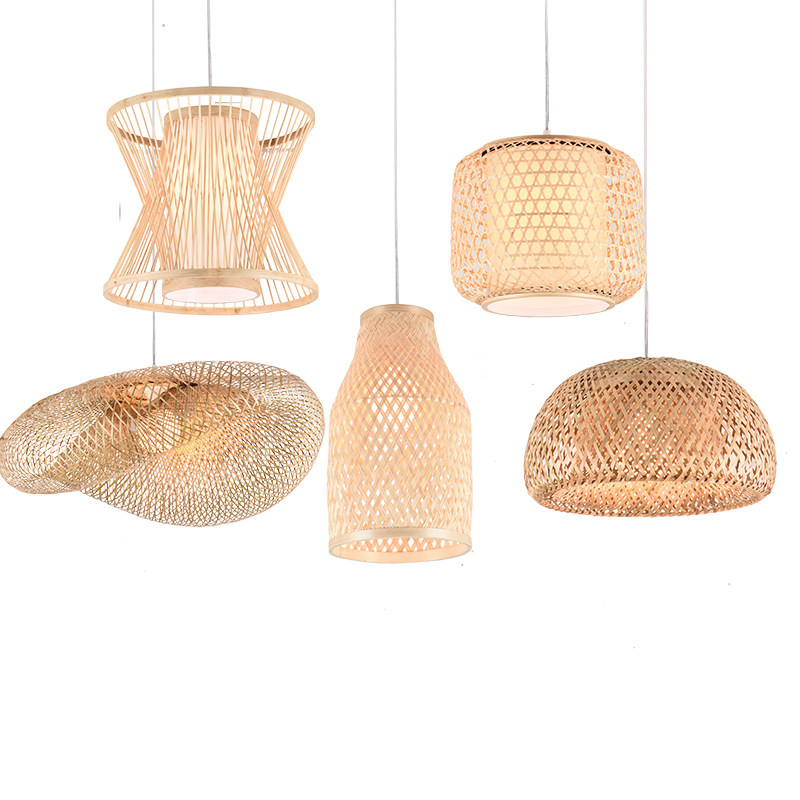 新中式竹编现代田园风格客厅特色餐厅日式茶室禅意榻榻米竹艺吊灯,淘宝优惠券,粉丝福利购,淘宝优惠卷