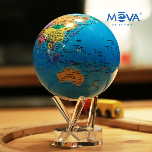 美国mova光能自转地球仪磁悬浮生日礼物办公室装饰摆件创意礼品 - 图2