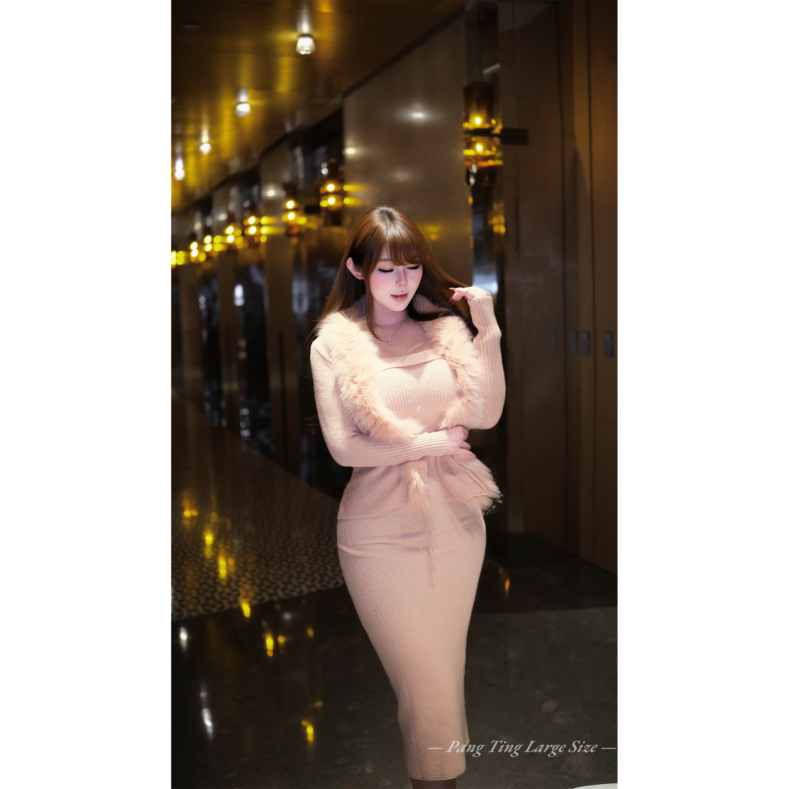 1/19 20:00 新品上市 「妲己狐」韩女定染蜜桃粉真狐狸毛套装,淘宝优惠券,粉丝福利购,淘宝优惠卷