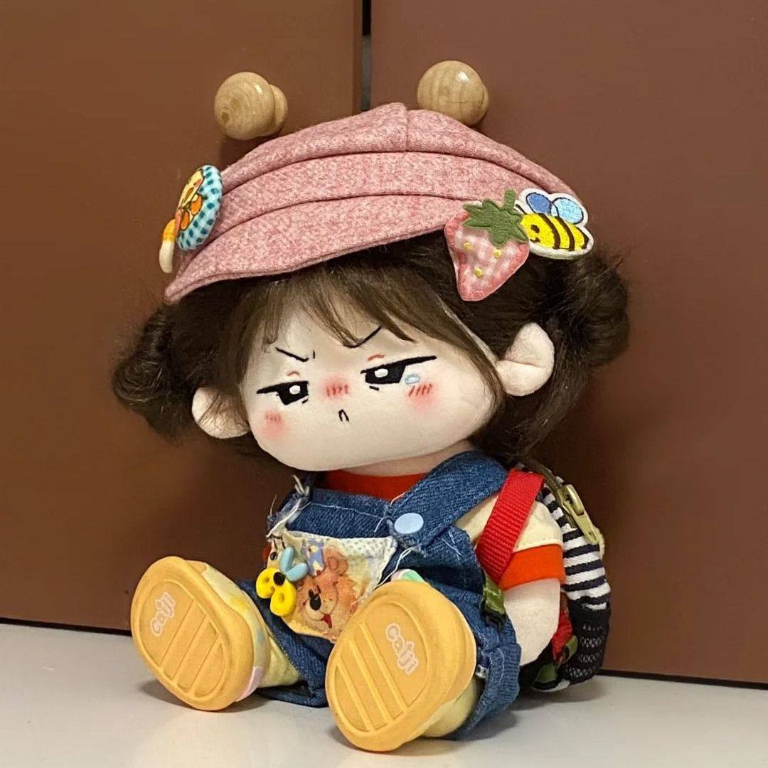 娃衣棉花娃娃10/15/20cm衣服背带裤换装套装公仔玩偶T恤可爱帽子,淘宝优惠券,粉丝福利购,淘宝优惠卷