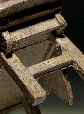 农村回流老物件达摩祖师佛像紫铜板凳佛老铜像古董旧货摆件收藏