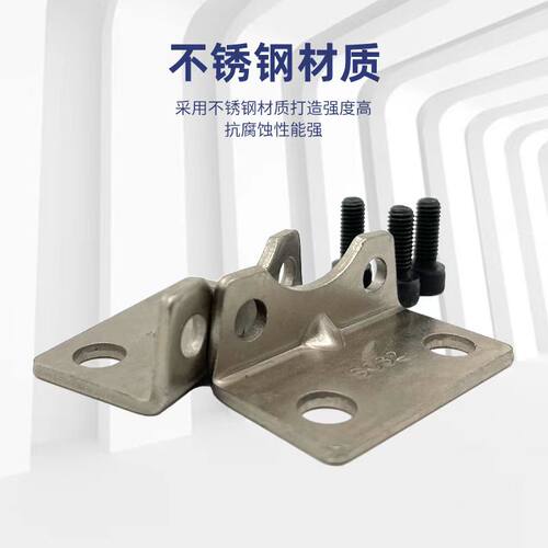 AIRTACSC气缸L型支架F-SC 32 40 50 63 80 100 125 160 LB - 图3