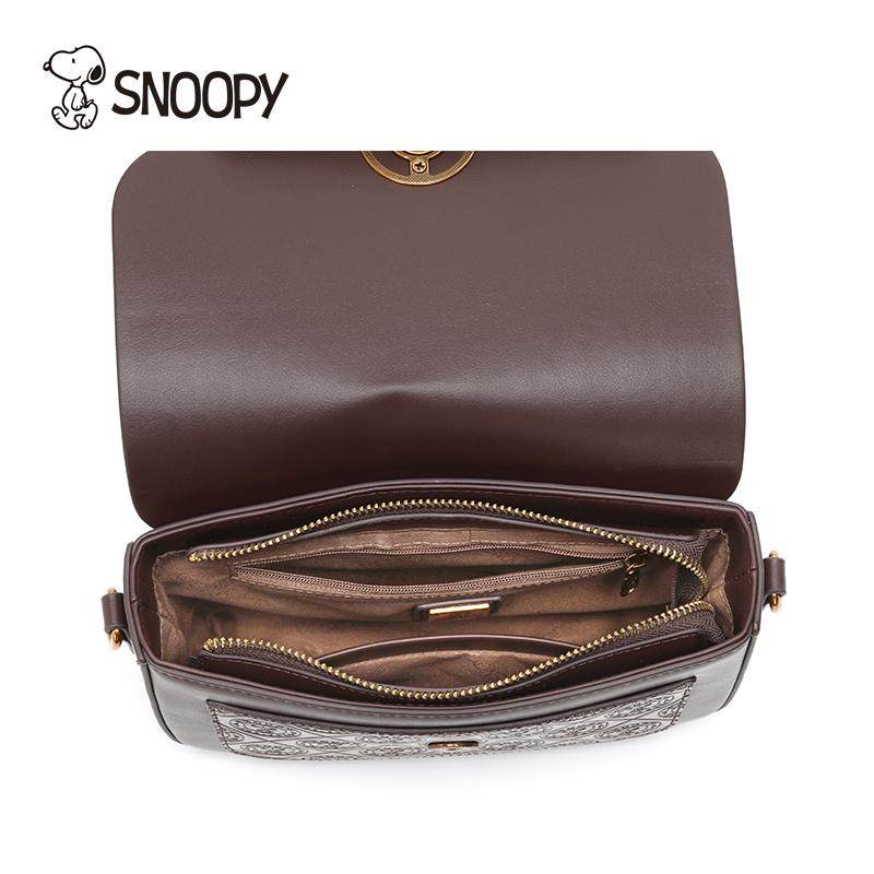 史努比包包女士2025新款时尚高级感单肩斜挎包通勤小方包,淘宝优惠券,粉丝福利购,淘宝优惠卷