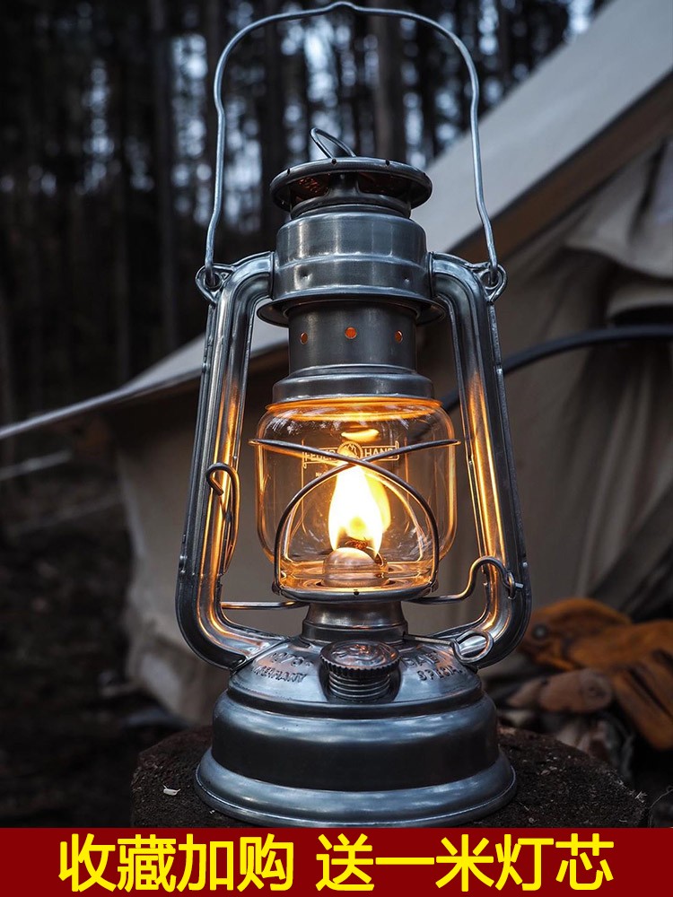 火手牌276马灯老式复古煤油灯手提户外灯露营灯氛围帐篷灯营地灯 - 图3