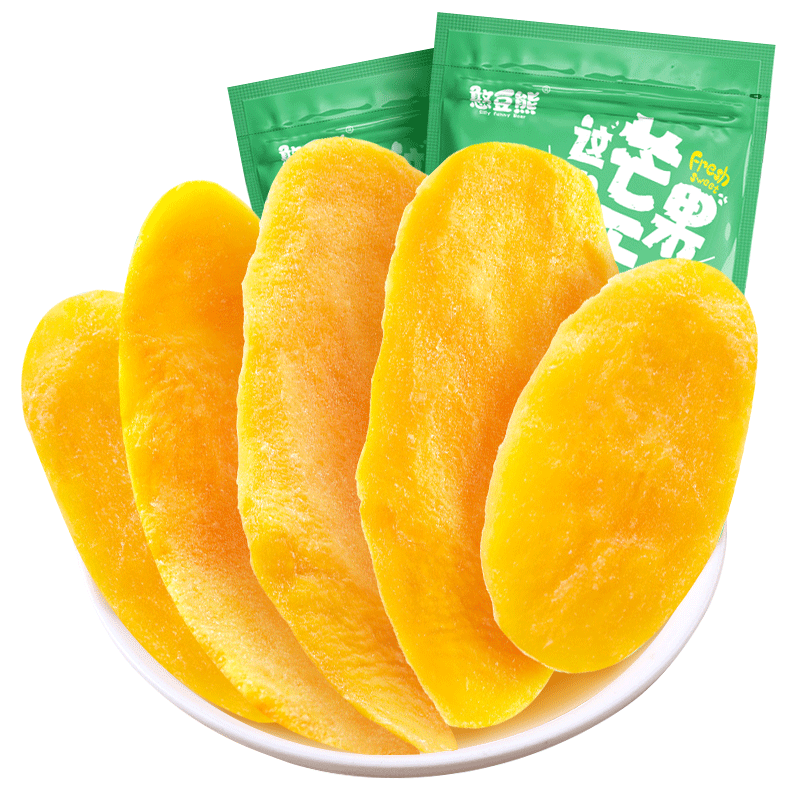  憨豆熊芒果干