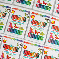 American ALEX Ultralight Children Safety Kindergarten Diy Handmade Clay 24 Color Rubber Color Clay Toy