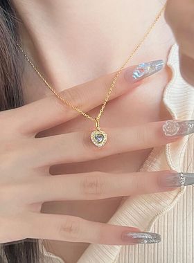 海蓝宝S925可调节女新款