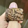 Indonesian Agarwood Lucky Pixiu Finger Ring Kowloon Opera Pearl Men's Ring Palace Retro Toy Handpiece