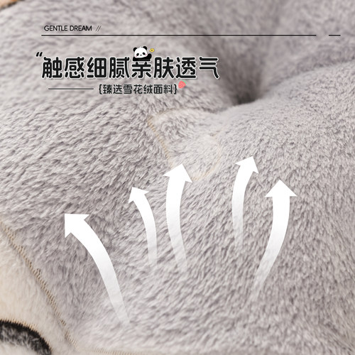 可爱卡通床头靠垫软包加高护腰卧室防撞靠枕宿舍床上看书靠背免洗 - 图2