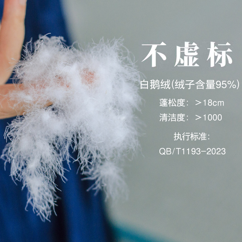 羽亲羽绒被95白鹅绒 冬被 鹅绒被 冬被 加厚 苏州手工定制全棉,淘宝优惠券,粉丝福利购,淘宝优惠卷