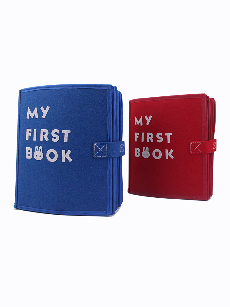 抖音不织布早教书撕不烂幼儿园手工制作不织布手工diy材料包