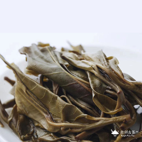 书剑古茶2019年号级系列书剑号传承版苦茶普洱茶生茶357g饼茶茶叶 - 图2