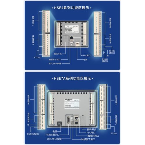 艾莫迅smart触摸屏PLC一体机4.3/7寸可编程控制器 人机界面显示器 - 图1