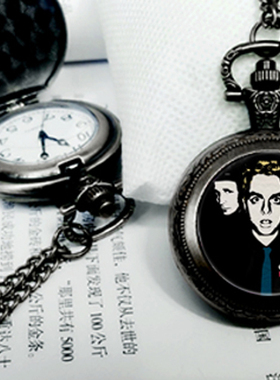 Green Day绿日乐队摇滚街头同人创意周边怀表项链表个性礼物表