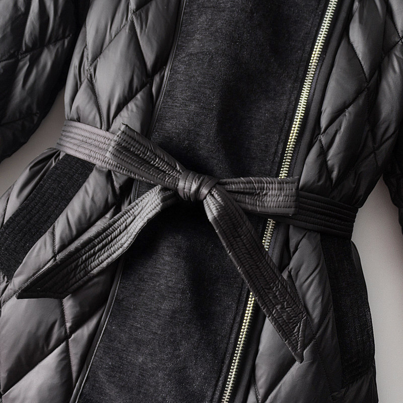 慕荷黑色冬2021新款时尚气质白鸭绒 慕荷羽绒服