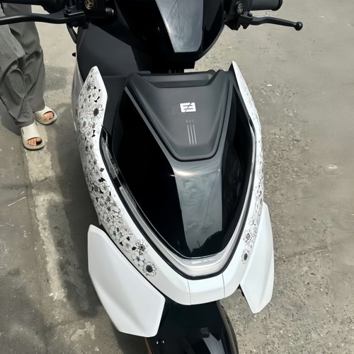 适用25款极核AE4 Pro/Max/AE8+/AE7车身繁花仿真桃花立体装饰品贴 - 图1