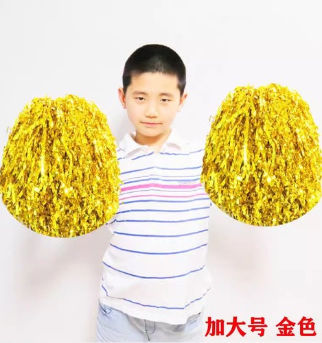 拉拉队手花跳舞花球啦啦队手拿手摇花舞蹈演出运动会道具手腕花 - 图2