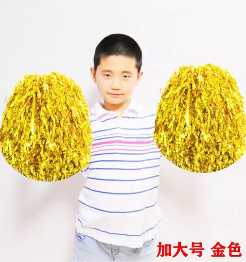 Cheerleader-Handblumentanz-Performance-Cheerleader-Team