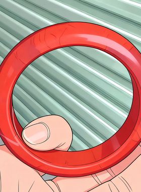 【小张喜珠福宝】一对一定制瓦西料南红玛瑙镯子满色满肉火焰纹