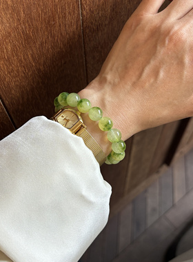 天然石清凉配色气质国风串珠手链