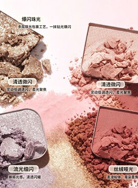 MISSROSE批发20色眼影盘珠光哑光细闪大地色玫瑰盘眼影彩妆一体盘
