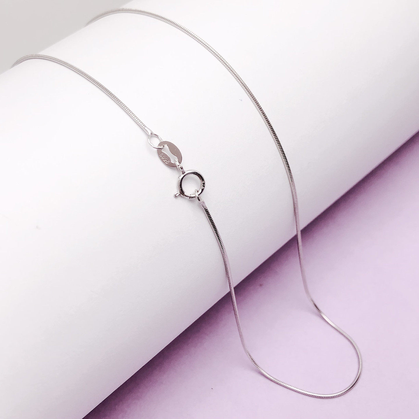 s925纯银蛇骨裸链女银链子无吊坠单链条男女锁骨素链正品银饰项链,淘宝优惠券,粉丝福利购,淘宝优惠卷