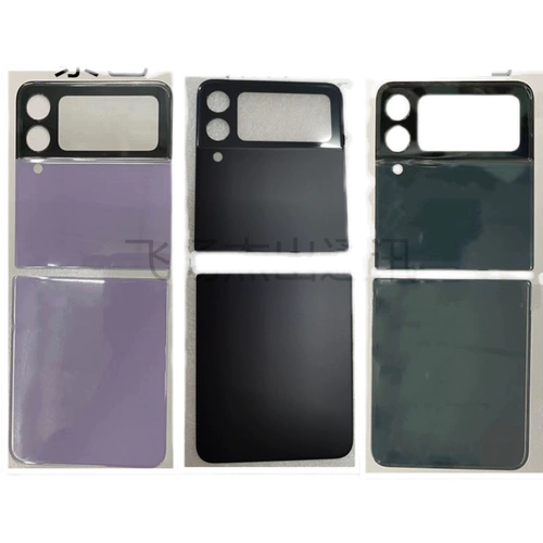 Подходит для Samsung Z Flip 345 для изменения W23 F7110 W7023 W24 задняя крышка аккумулятора задних крышек