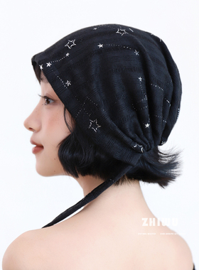 知雾甜酷穿搭堆堆帽女